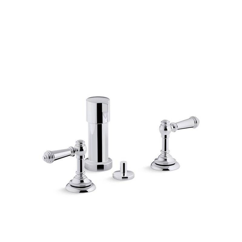 Artifacts® Widespread bidet faucet with lever handles-shop