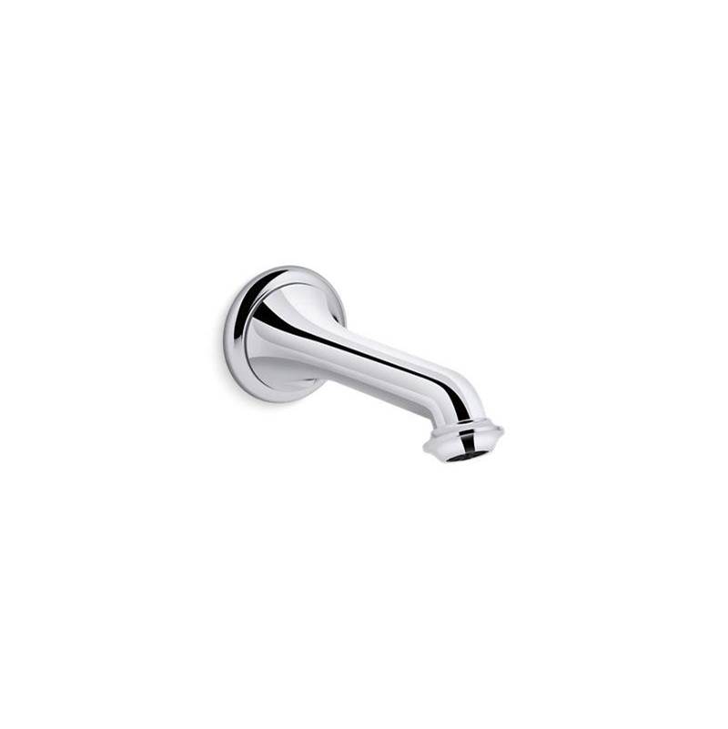 Artifacts® Wall-mount bath spout with turned design-related