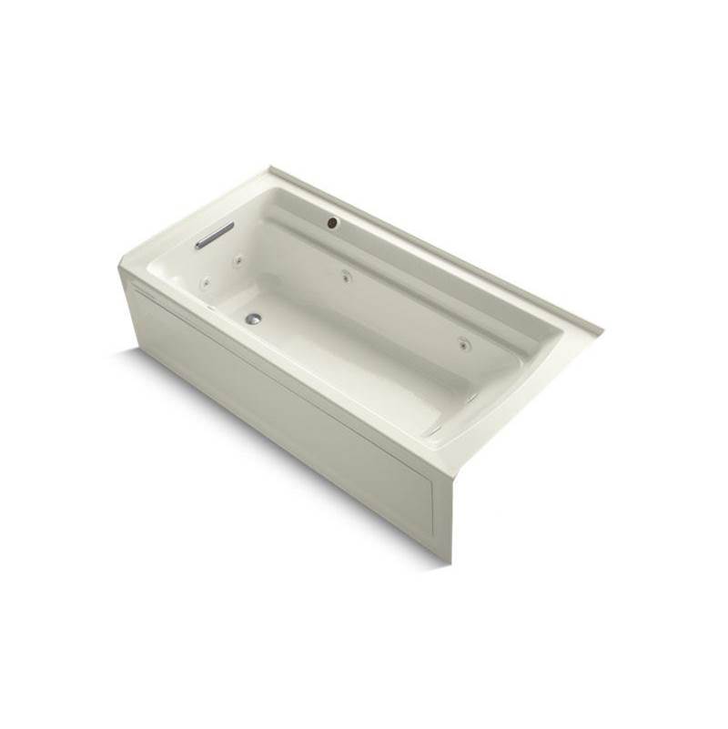 Archer® 72'' x 36'' alcove whirlpool bath with integral flange, left-hand drain a-related