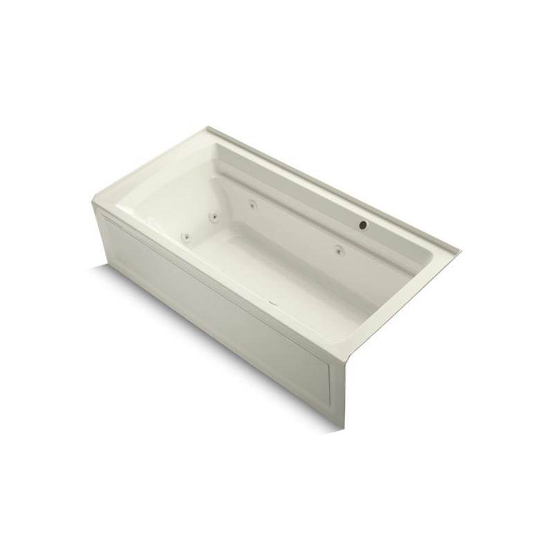 Archer® 72'' x 36'' alcove whirlpool bath with Bask® heated surface, integral fla-related