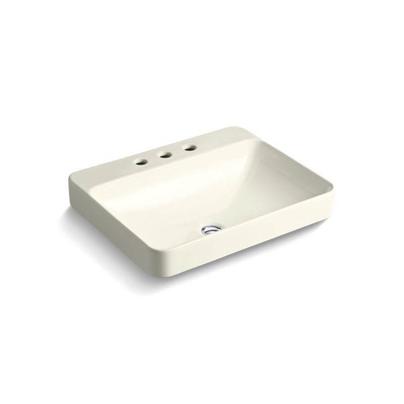 Vox® Rectangle Vessel bathroom sink with widespread faucet holes-shop