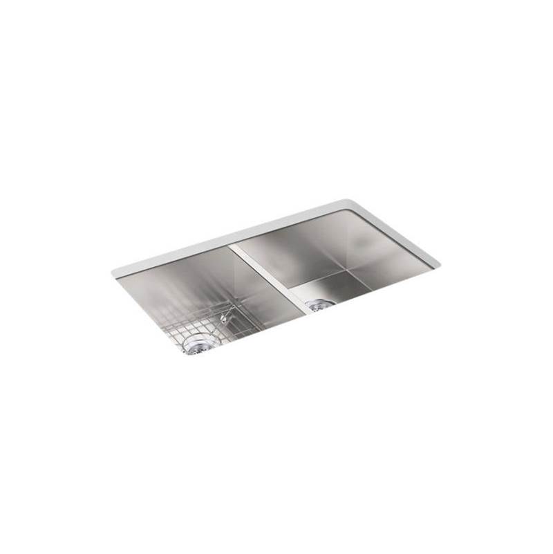 Vault™ 33'' top-/undermount double-bowl kitchen sink-shop