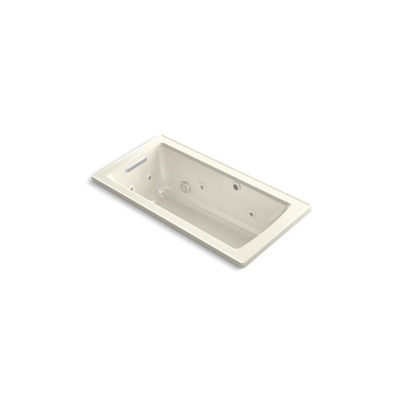 Archer® 60'' x 30'' drop-in Heated BubbleMassage™ air bath with whirlpool-shop