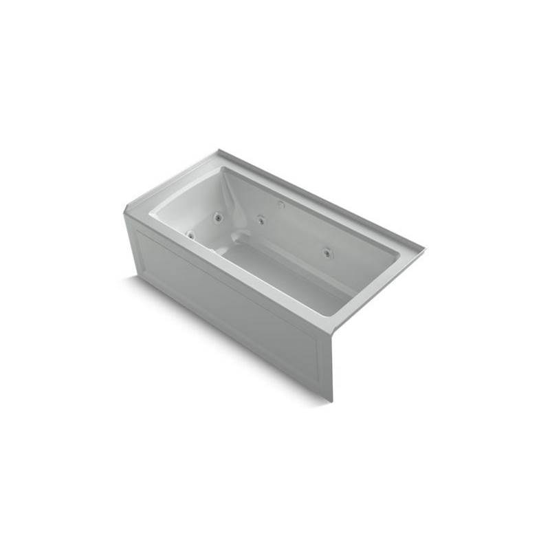 Archer® 60'' x 30'' integral apron Heated BubbleMassage™ air bath and whirlpool w-related