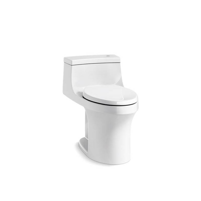 San Souci Comfort Height one-piece compact elongated 1.28 gpf touchless toilet wi-related