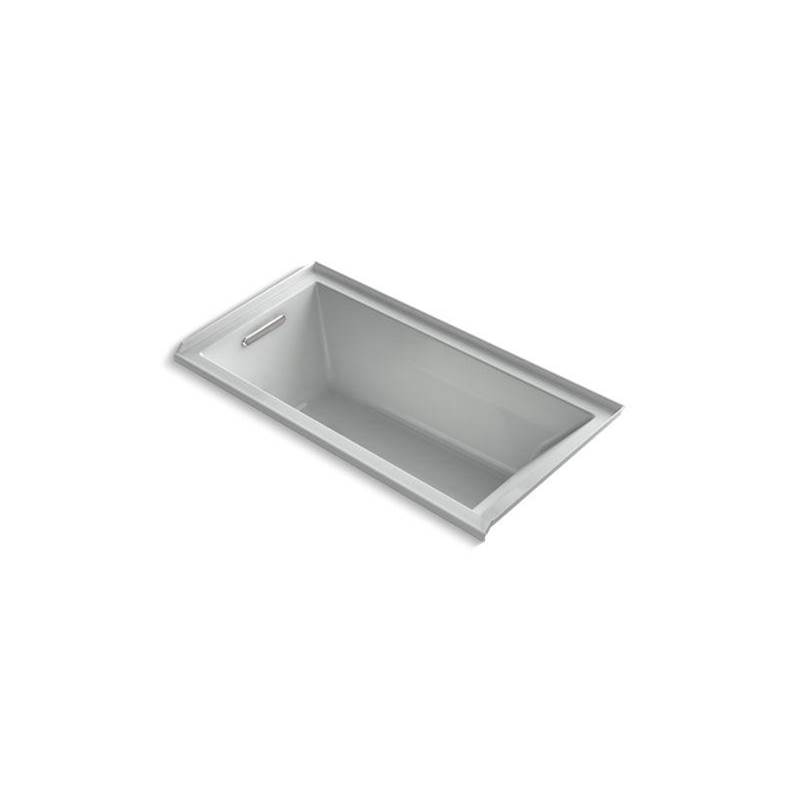 Underscore® 60'' x 30'' heated whirlpool bath with left drain-shop