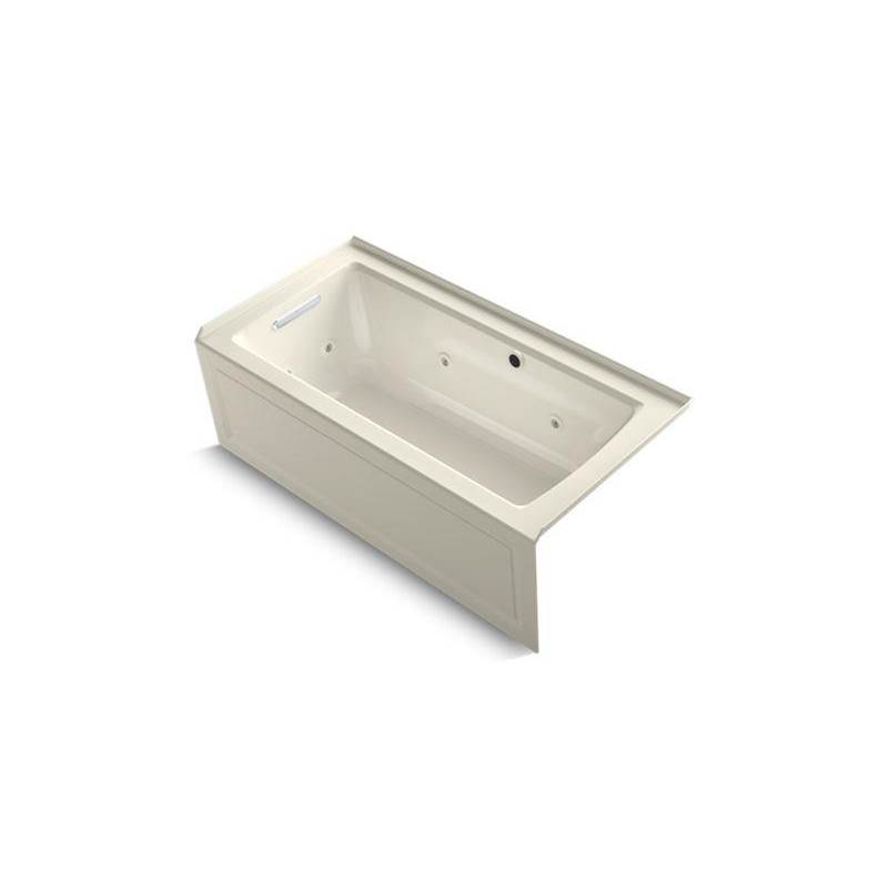 Archer® 60'' x 30'' alcove whirlpool bath with Bask® heated surface-shop