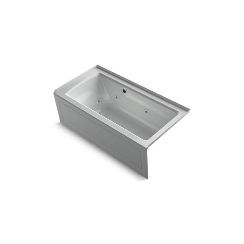 Archer® 60'' x 30'' alcove whirlpool bath with Bask® heated surface, integral apr-related