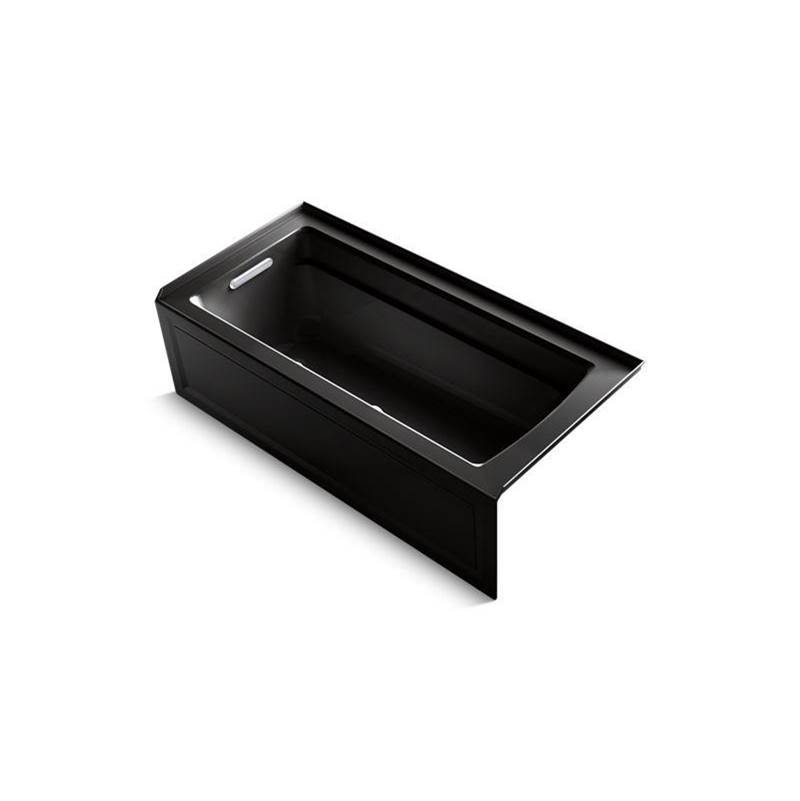 Archer® 66'' x 32'' integral apron Heated BubbleMassage™ air bath with Bask® heat-related