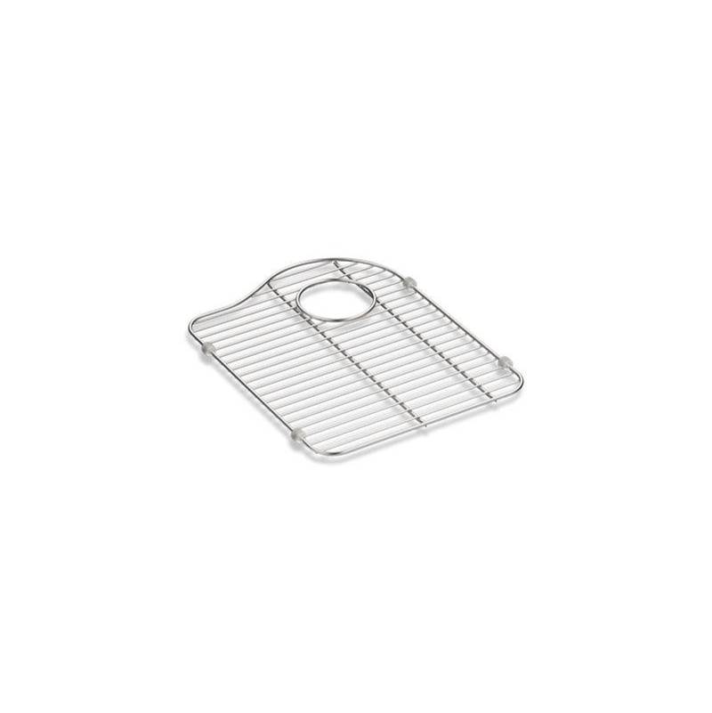 Hartland® Stainless steel sink rack, 13-1/8'' x 16-7/8'', for right-hand bowl-shop