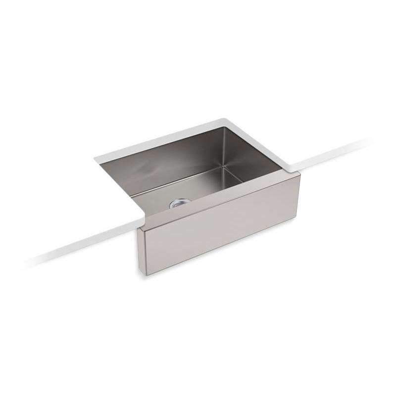 Strive® 29-1/2'' undermount single-bowl farmhouse kitchen sink-shop