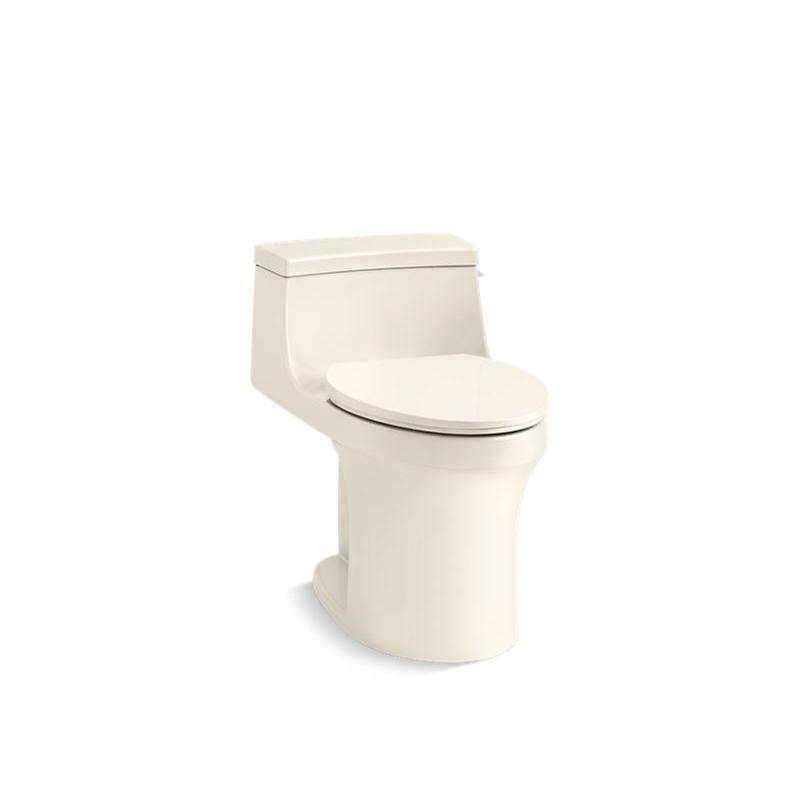 San Souci® One-piece compact elongated 1.28 gpf chair height toilet with right-ha-related