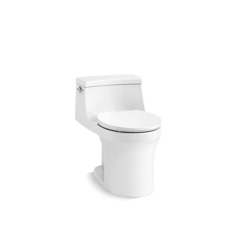 San Souci® One-piece round-front 1.28 gpf toilet with slow-close seat-shop