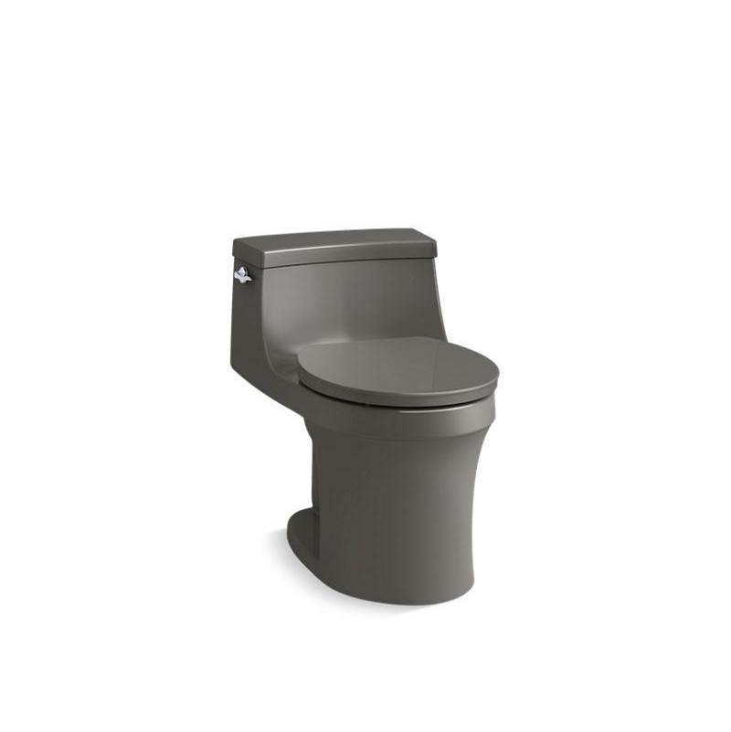 San Souci® One-piece round-front 1.28 gpf toilet with slow-close seat-shop