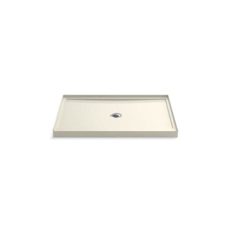Rely® 48'' x 34'' single-threshold shower base with center drain-related
