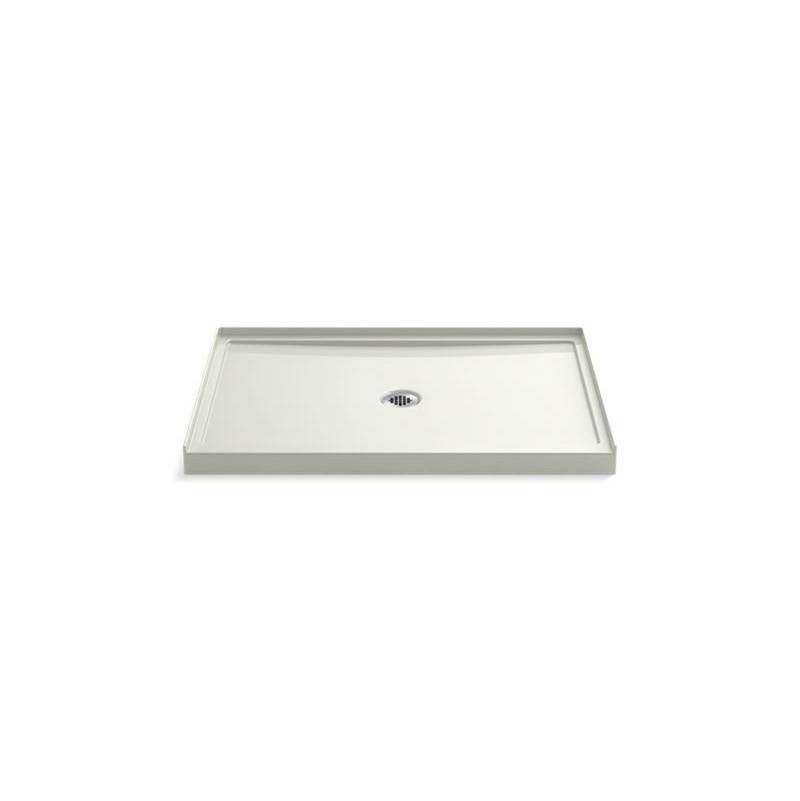 Rely® 48'' x 34'' Single-threshold shower base with center drain-related