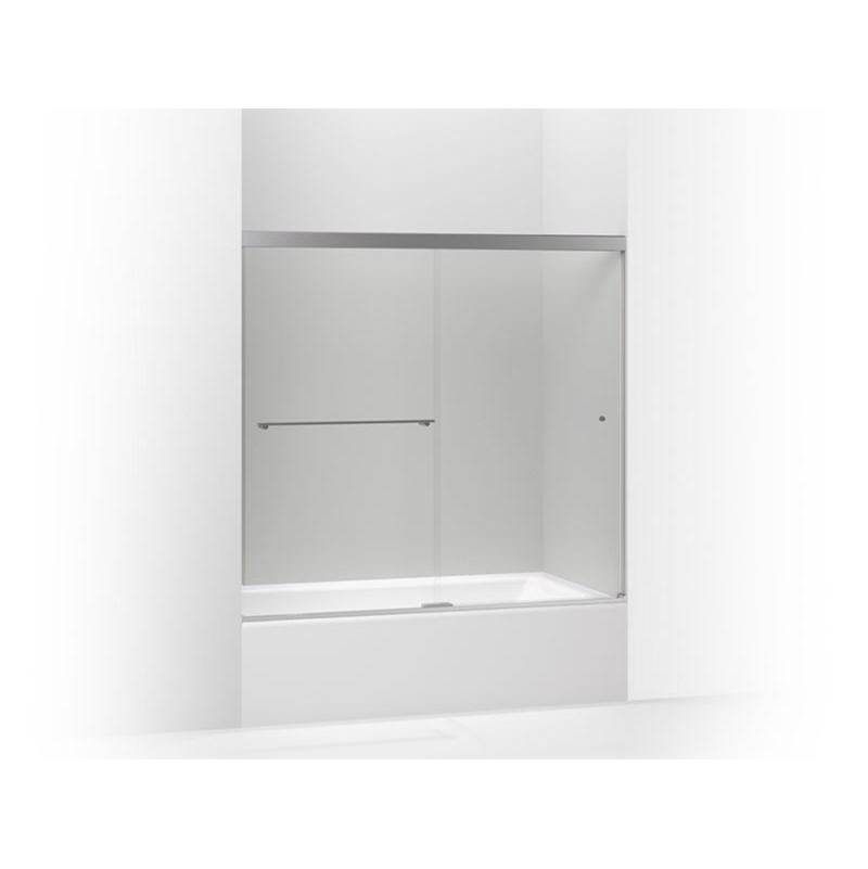 Revel® 62'' H sliding bath door with 5/16'' - thick glass-shop