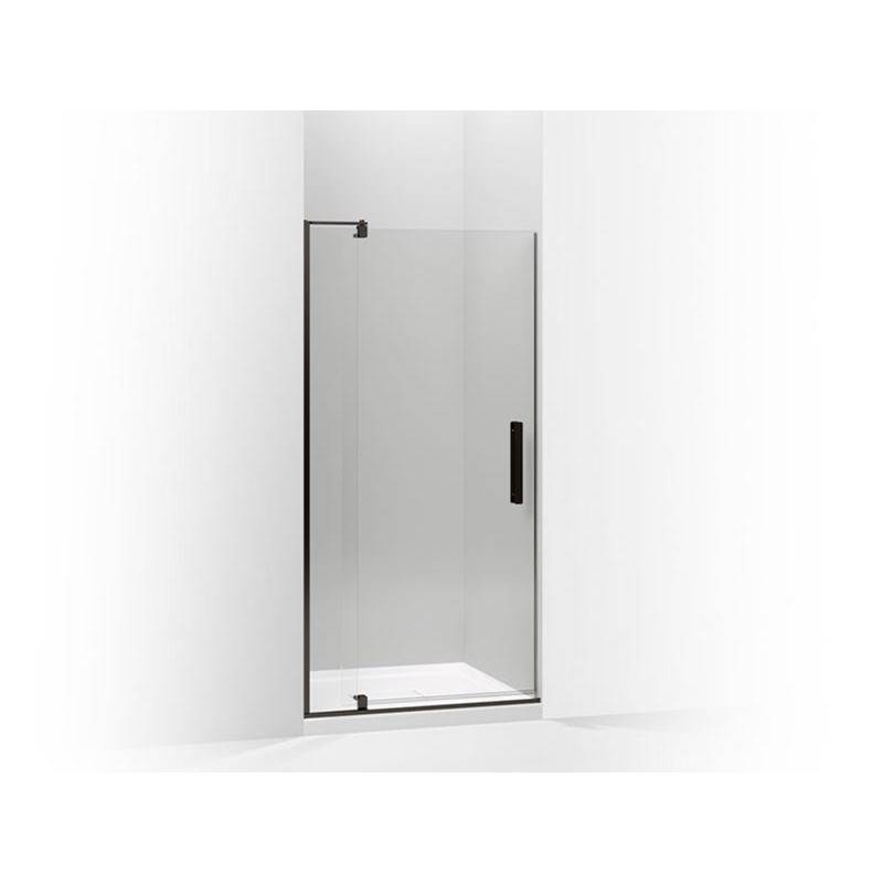 Revel® Pivot shower door, 70'' H x 35-1/8 - 40'' W, with 5/16'' thick Crystal Cle-related