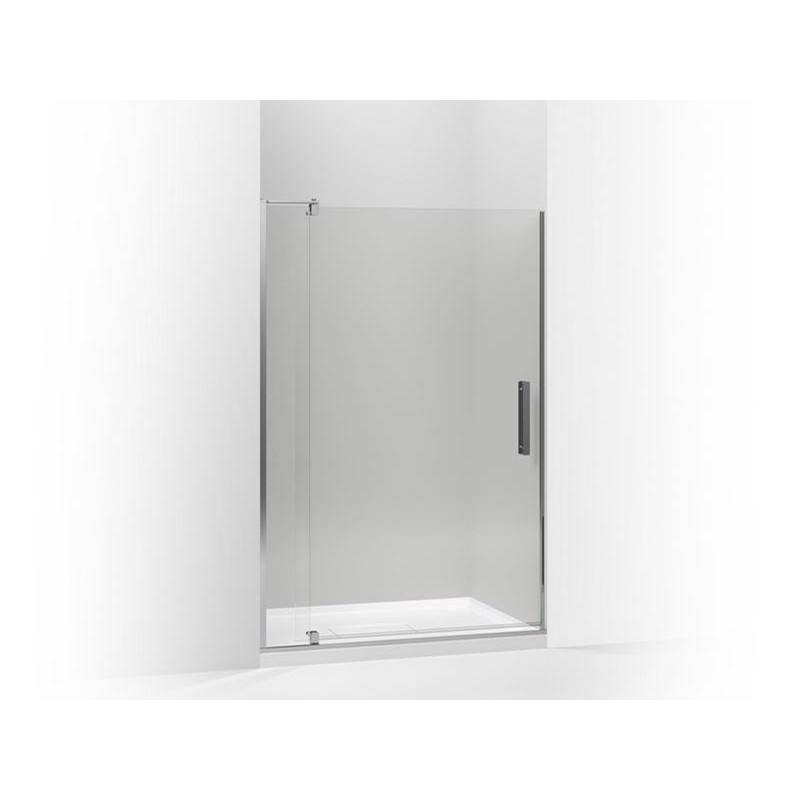 Revel® Pivot shower door, 74'' H x 39-1/8 - 44'' W, with 5/16'' thick Crystal Cle-related