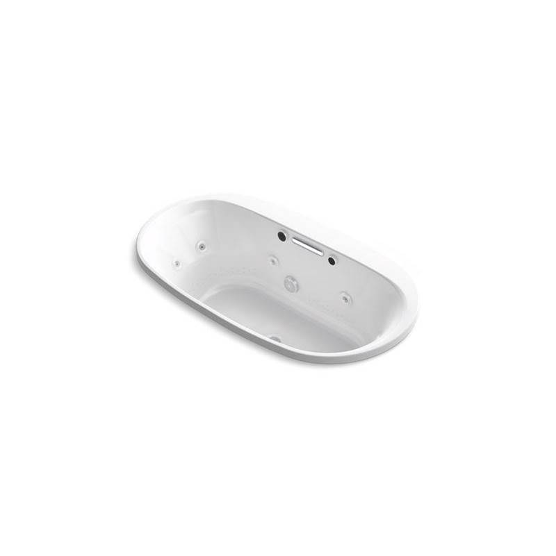 Underscore® 65-1/2'' x 35-5/8'' Heated BubbleMassage™ air bath with whirlpool, ce-shop