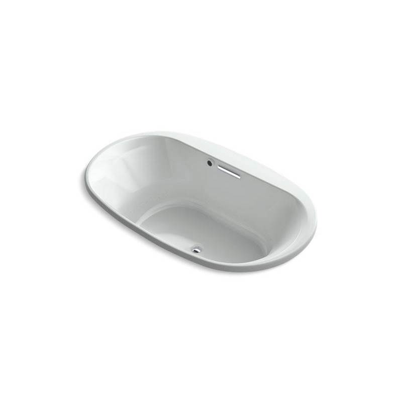 Underscore® 71-1/2'' x 41-1/2'' Heated BubbleMassage™ air bath with center drain-shop