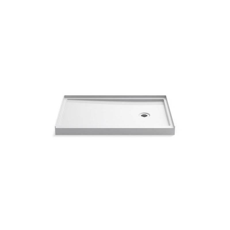 Rely® 48'' x 32'' single-threshold shower base with right-hand drain-related