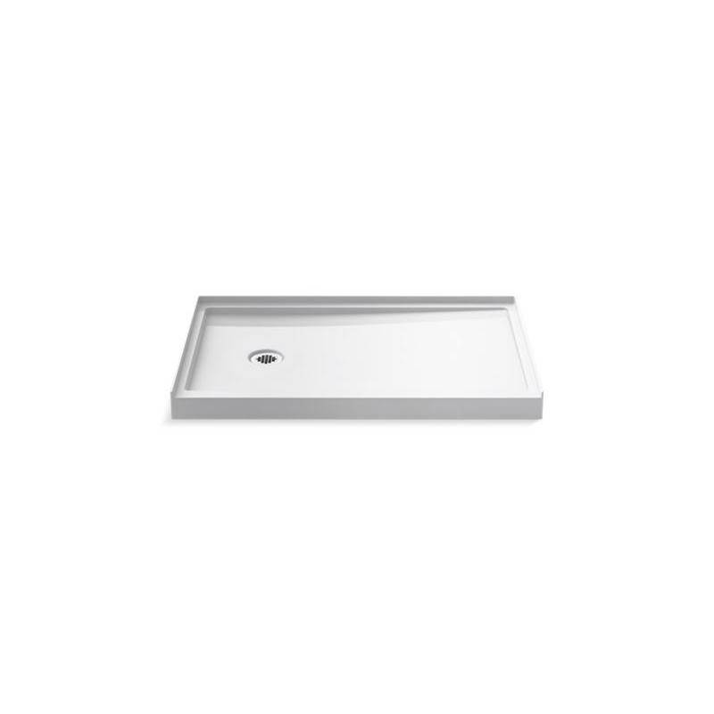 Rely® 48'' x 32'' single-threshold shower base with left-hand drain-shop