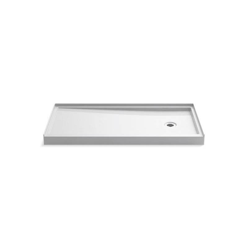 Rely® 60'' x 30'' shower base with right-hand drain-shop