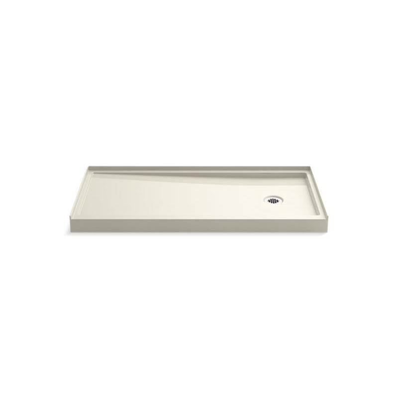 Rely® 60'' x 30'' shower base with right-hand drain-shop