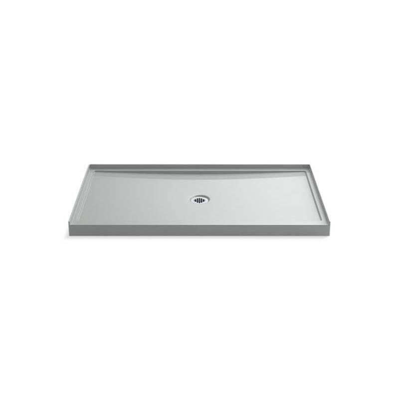 Rely® 60'' x 34'' Single-threshold shower base with center drain-shop
