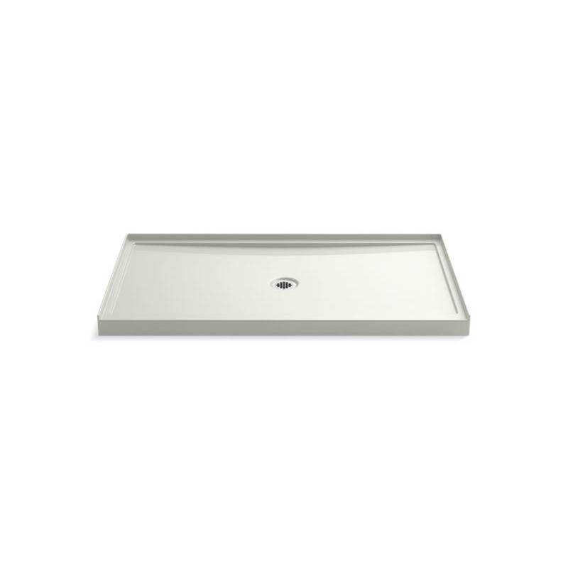 Rely® 60'' x 34'' Single-threshold shower base with center drain-related