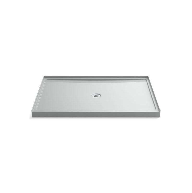 Rely® 60'' x 42'' Single-threshold shower base with center drain-related