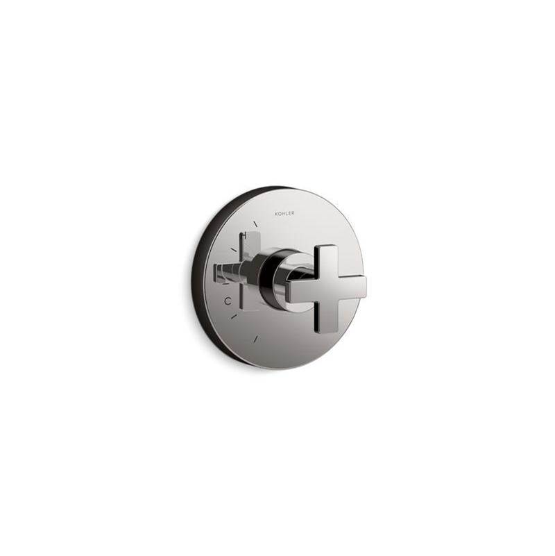 Composed® Rite-Temp® valve trim with cross handle-shop