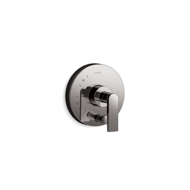 Composed® Rite-Temp® valve trim with push-button diverter and lever handle-shop