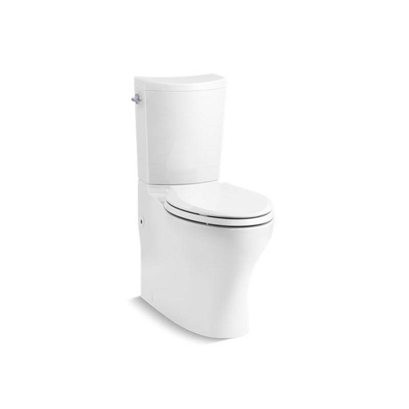 Persuade® Curv Two-piece elongated toilet with skirted trapway, dual-flush-shop