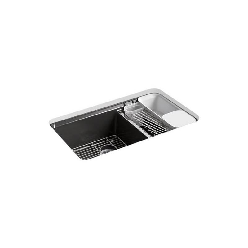 Riverby® 33'' undermount double-bowl workstation kitchen sink-shop