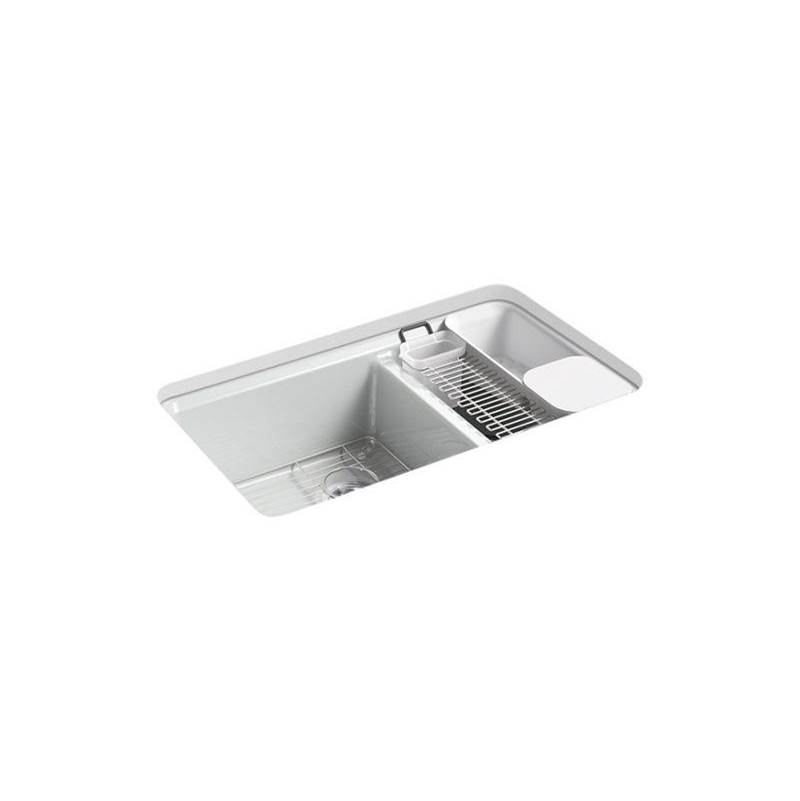 Riverby® 33'' undermount double-bowl workstation kitchen sink-shop