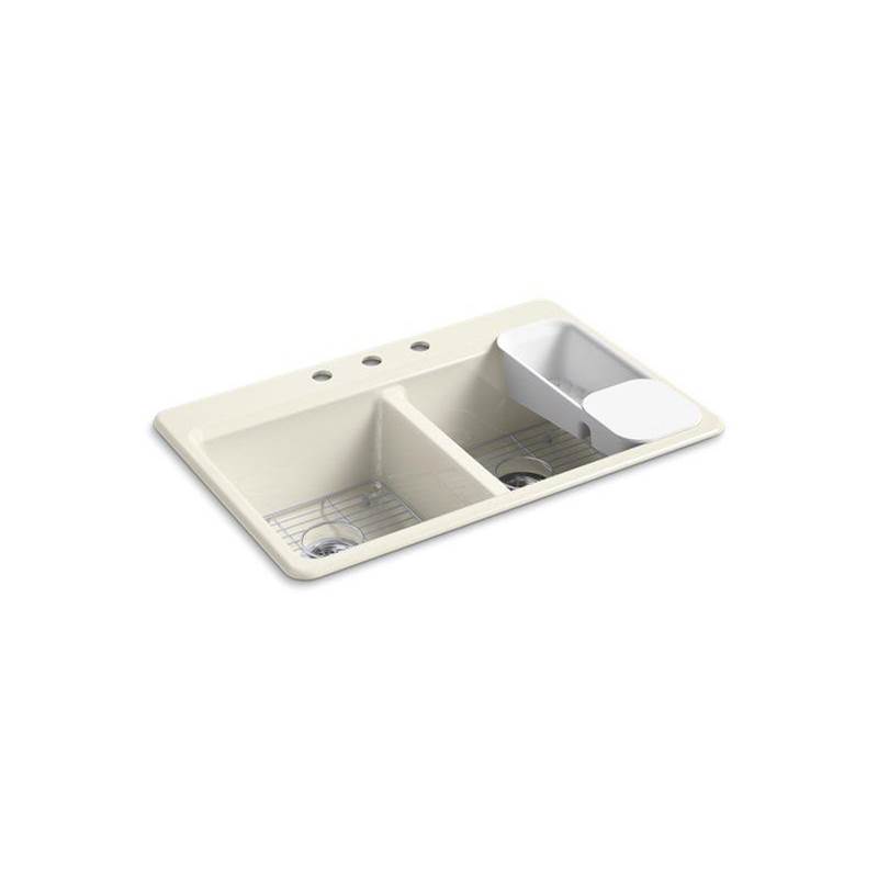 Riverby® 33'' top-mount double-bowl workstation kitchen sink-shop