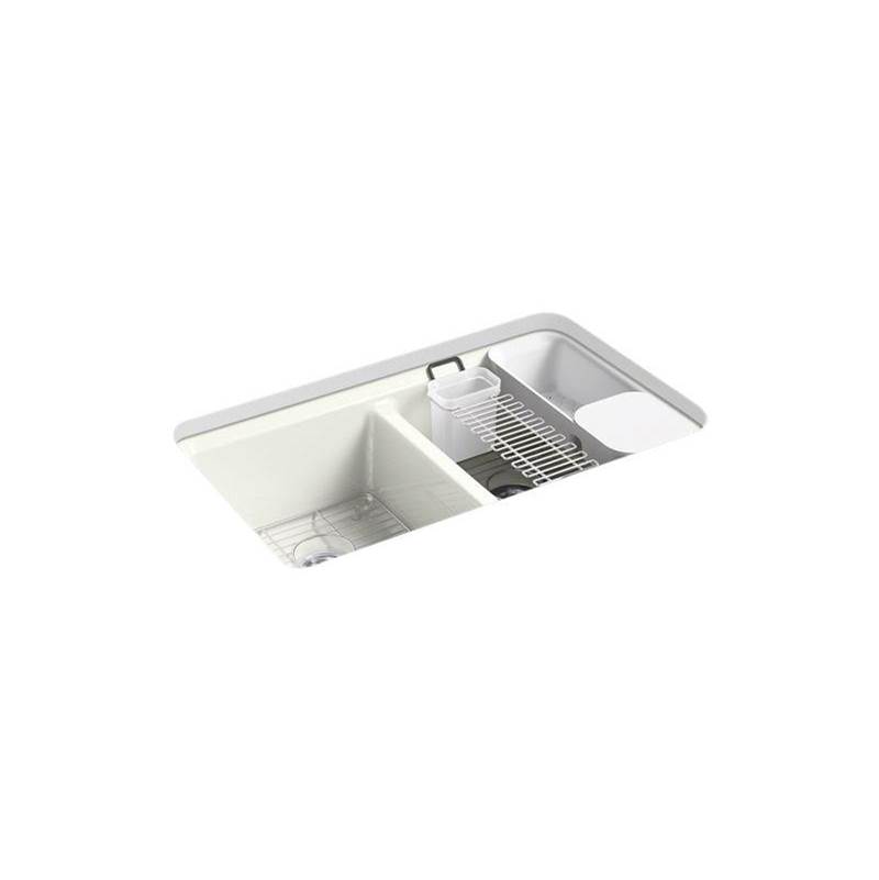 Riverby® 33'' undermount double-bowl workstation kitchen sink-shop