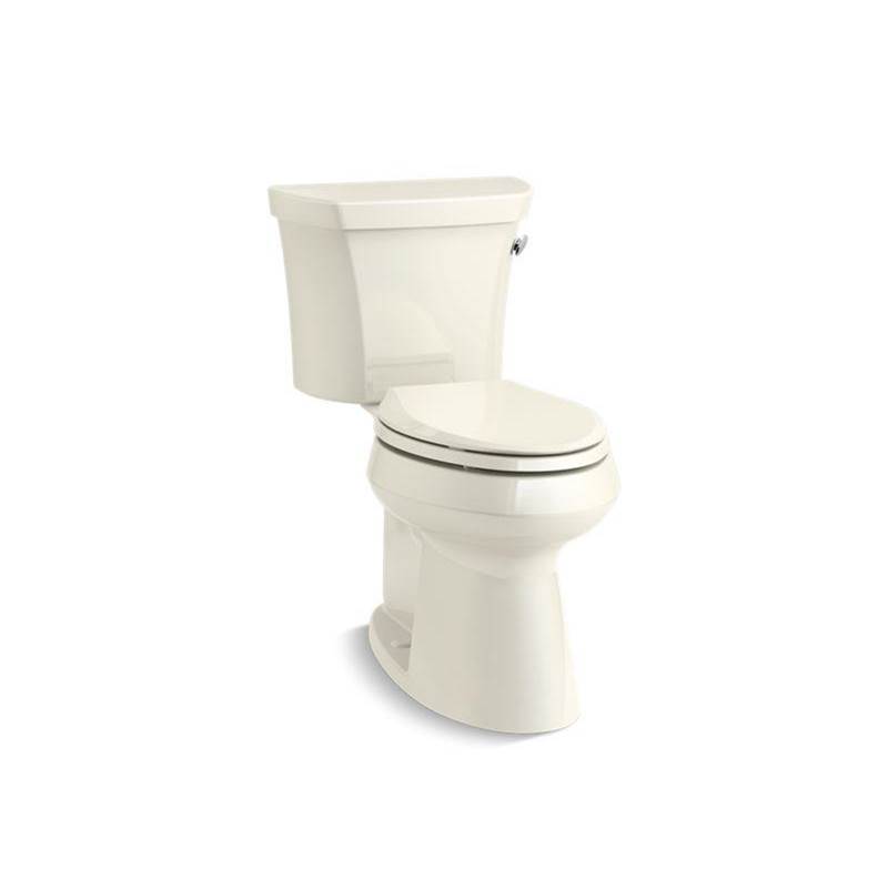 Highline® Two-piece elongated 1.28 gpf chair height toilet with right-hand trip l-related