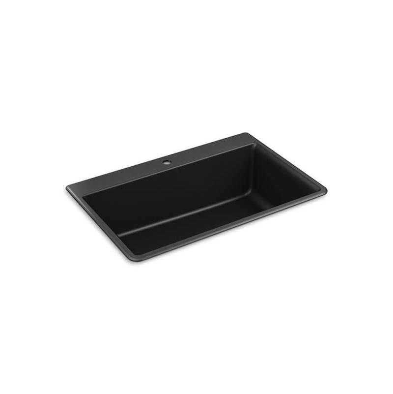 Kennon® 33'' x 22'' x 10-1/8'' Neoroc® top-mount/undermount single-bowl kitchen s-shop