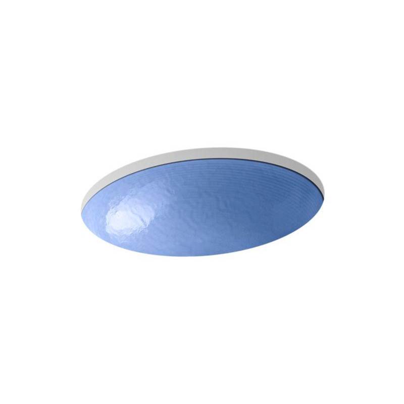 Whist® Glass undermount bathroom sink in Opaque Sapphire-related