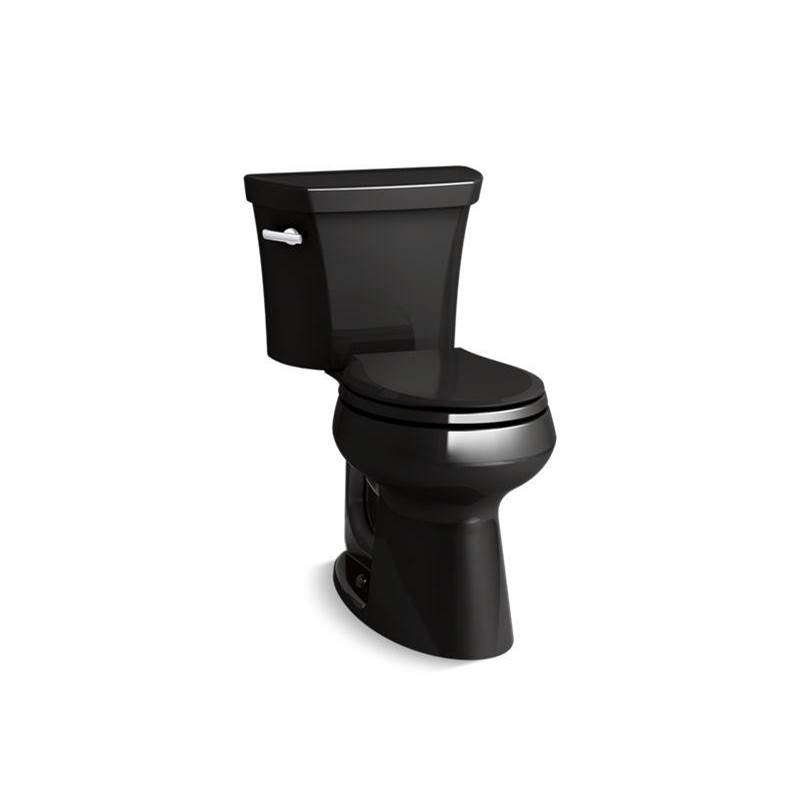 Highline® Two-piece round-front 1.28 gpf chair height toilet-shop