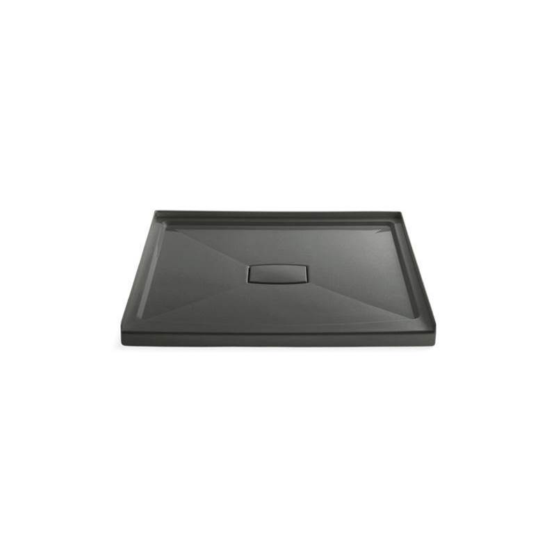 Archer® 48'' x 48'' single threshold center drain shower base with removable cove-shop