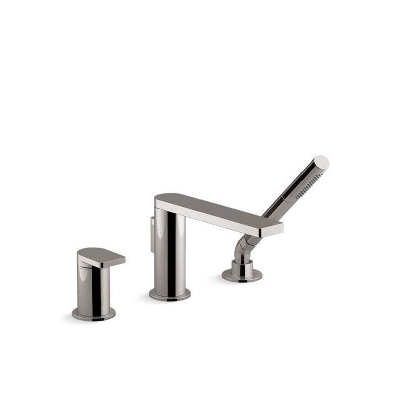 Composed® Deck-mount bath faucet with handshower-related