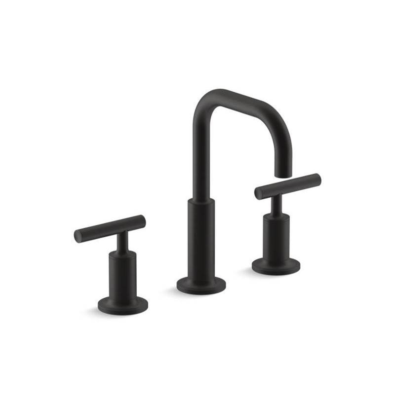 Purist® Widespread bathroom sink faucet with lever handles, 1.2 gpm-shop