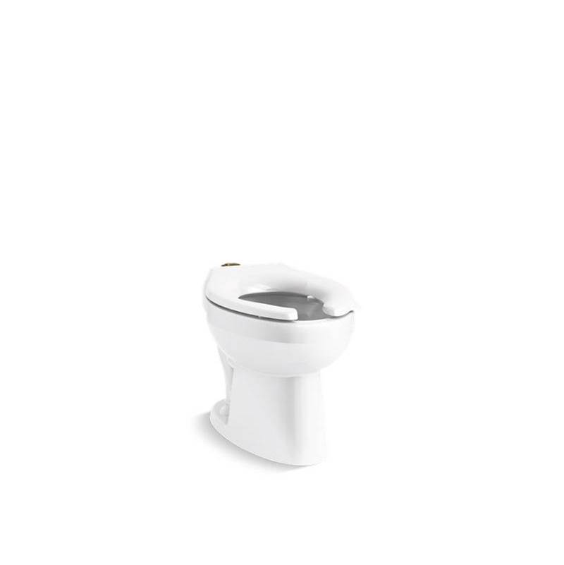 Wellcomme™ Ultra Floor-mount top spud flushometer bowl with bedpan lugs-related