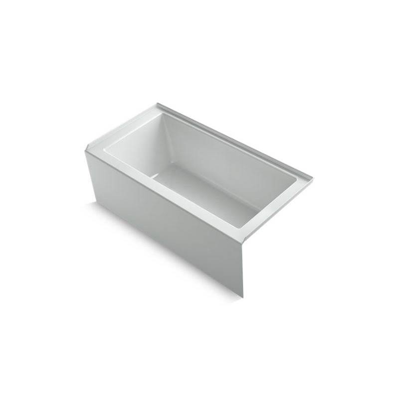 Underscore® 60'' x 30'' alcove bath with integral apron, integral flange and righ-related