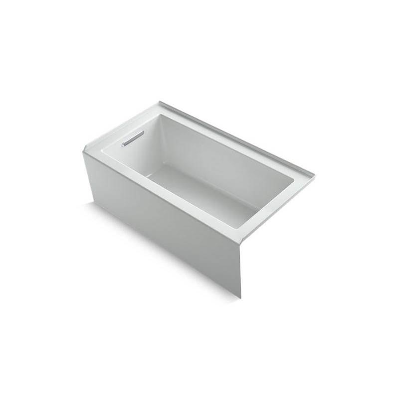 Underscore® 60'' x 32'' alcove bath with integral apron, integral flange and left-shop