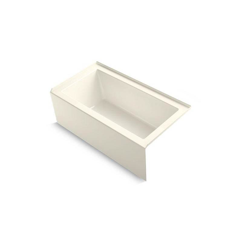 Underscore® 60'' x 32'' alcove bath with integral apron, integral flange and righ-related